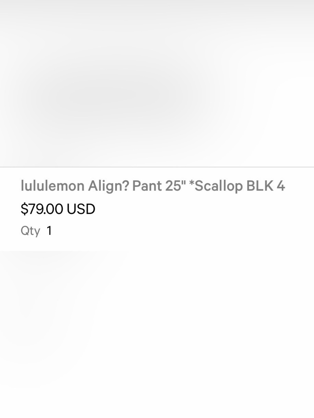 lululemon athletica Black Scalloped Waist Leggings - Picture 5 of 5